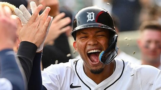Tigers 7, Pirates 3: Mlodzinski knocked around late taken Detroit. Photo by GETTY